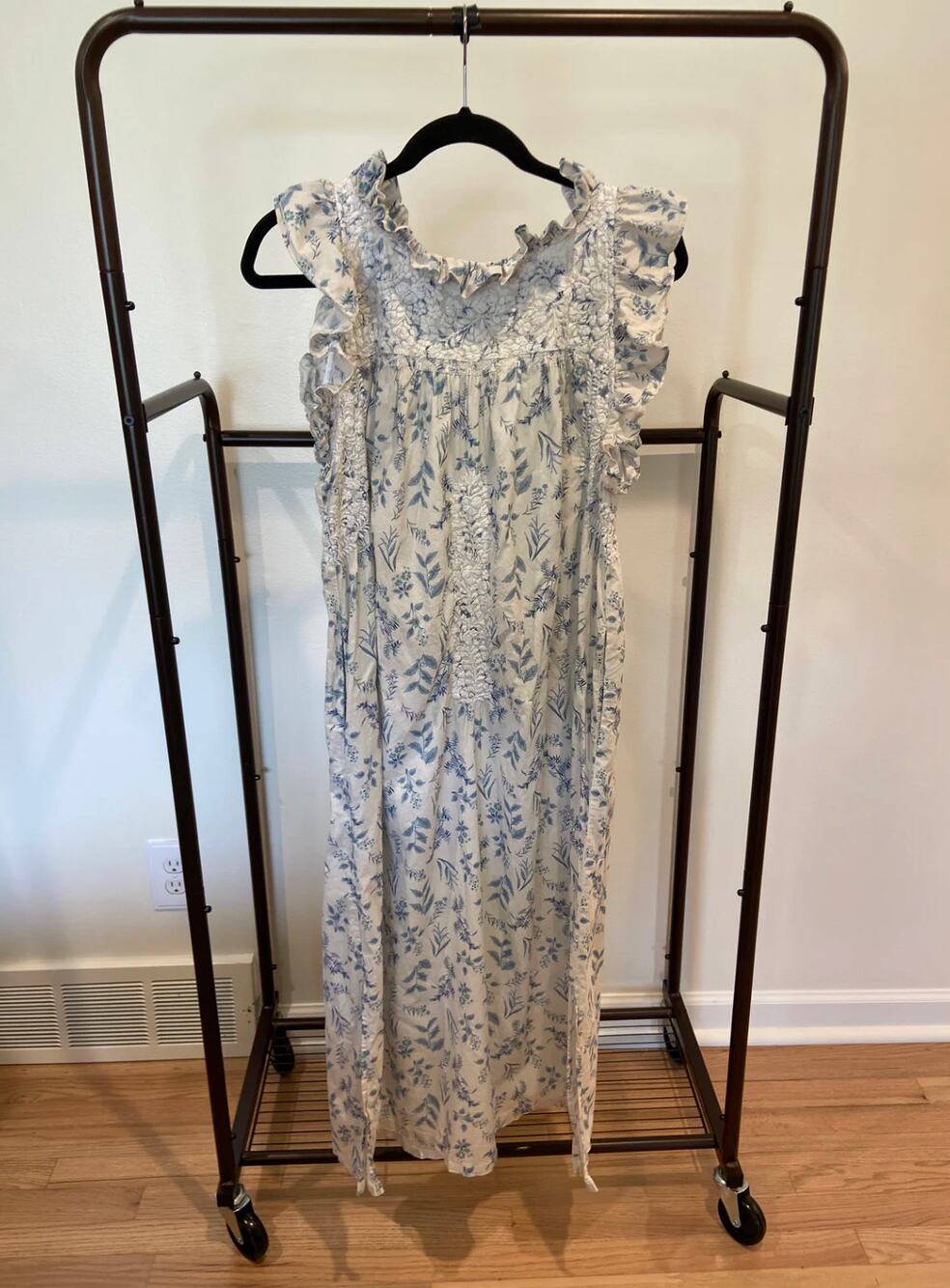 Mi Golondrina Floral Print Knee-Length Dress size XL
